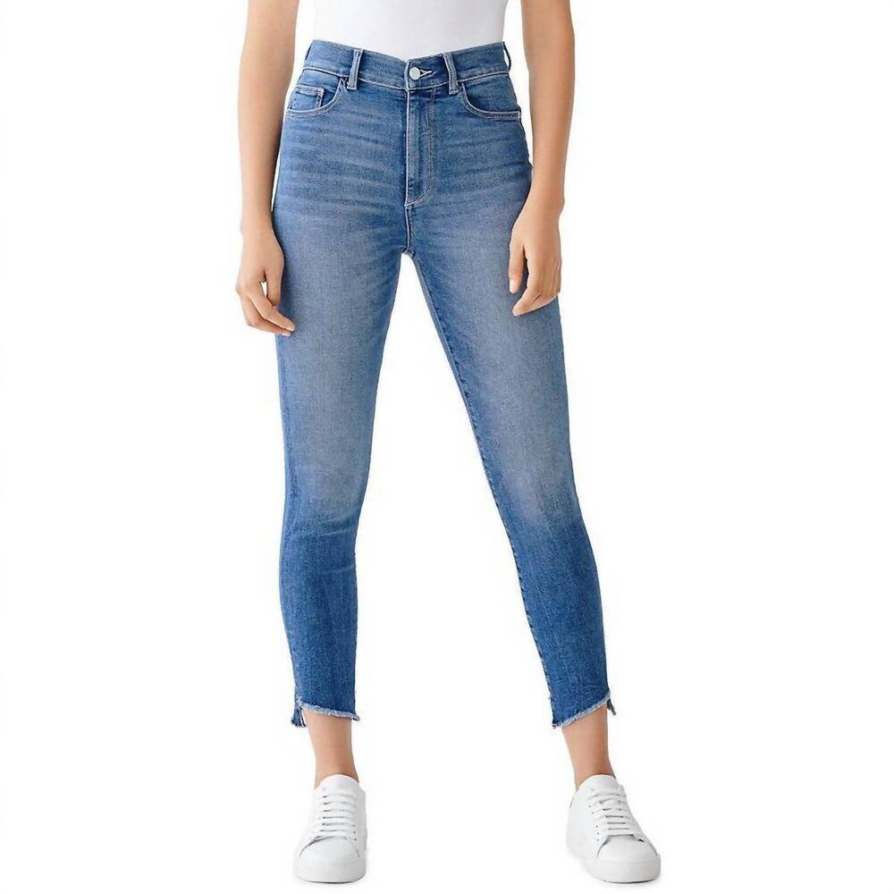 NEW DL1961 - WOMEN'S farrow cropped skinny jeans in portage